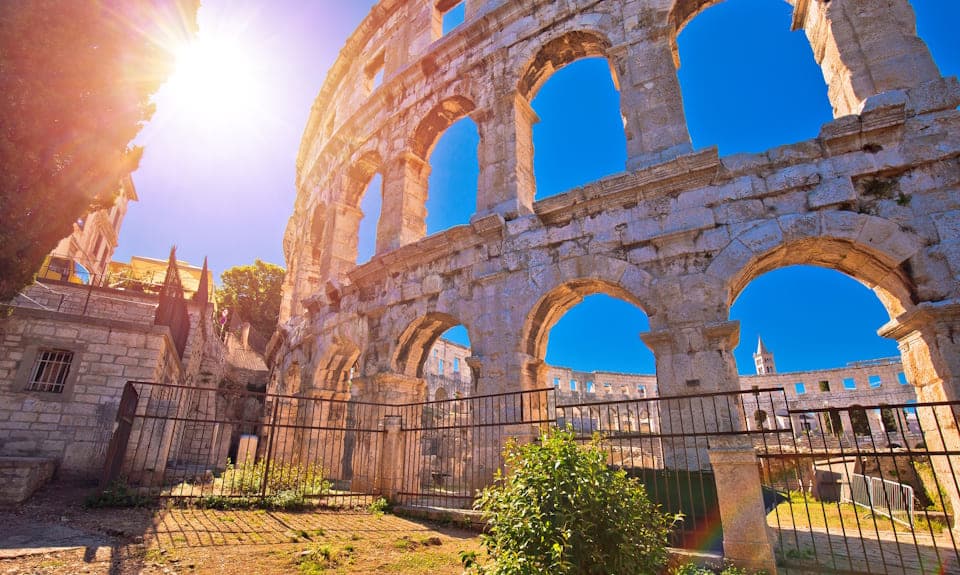 roman arena pula